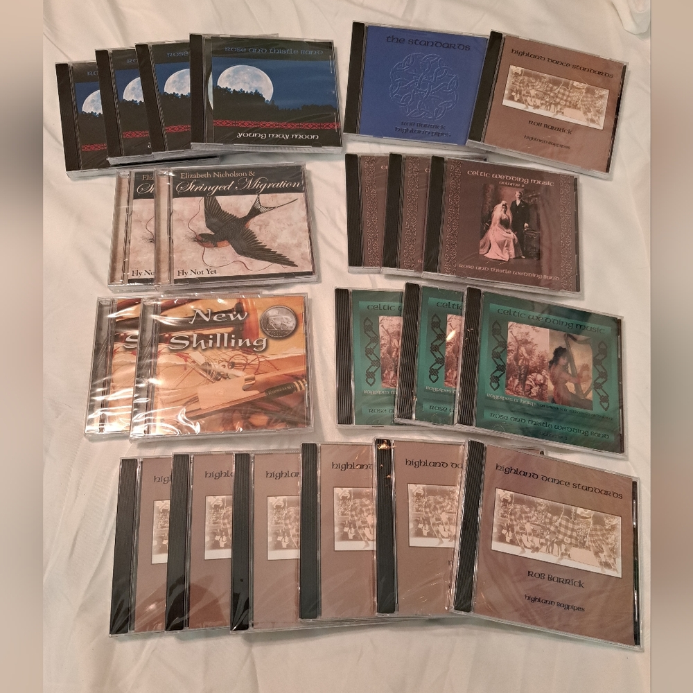 Scottish / Highland Music Cds Lot of 22 - NEW UNOPENED
